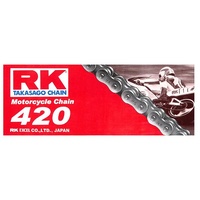 RK 420 Standard Non O Ring Chain -120 Link - 12-420-120 - Honda /Suzuki /Yamaha