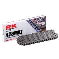 RK 428MXZ Heavy Duty Non O Ring Chain-136 Link- 12-48M-136 -Honda/Suzuki /Yamaha
