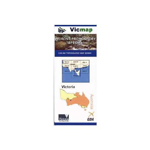 VicMap 1:50,000 New Scale Series - VICTORIA