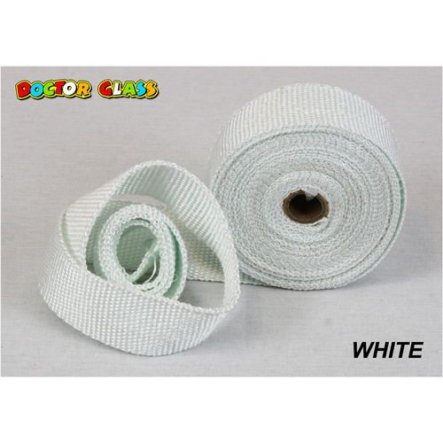 Doctor Glass - Exhaust Header Wrap - WHITE