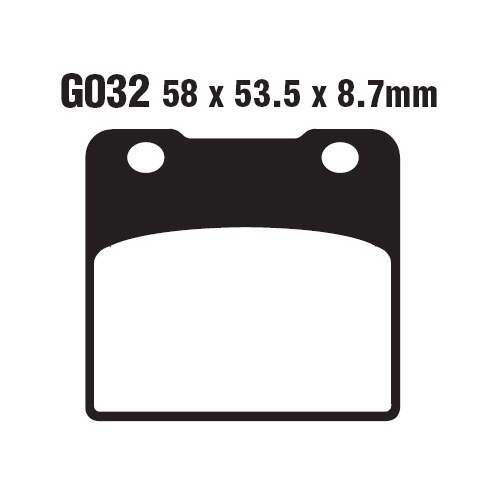Goodridge ST Brake pads - Model No - G 032 ST - Suzuki