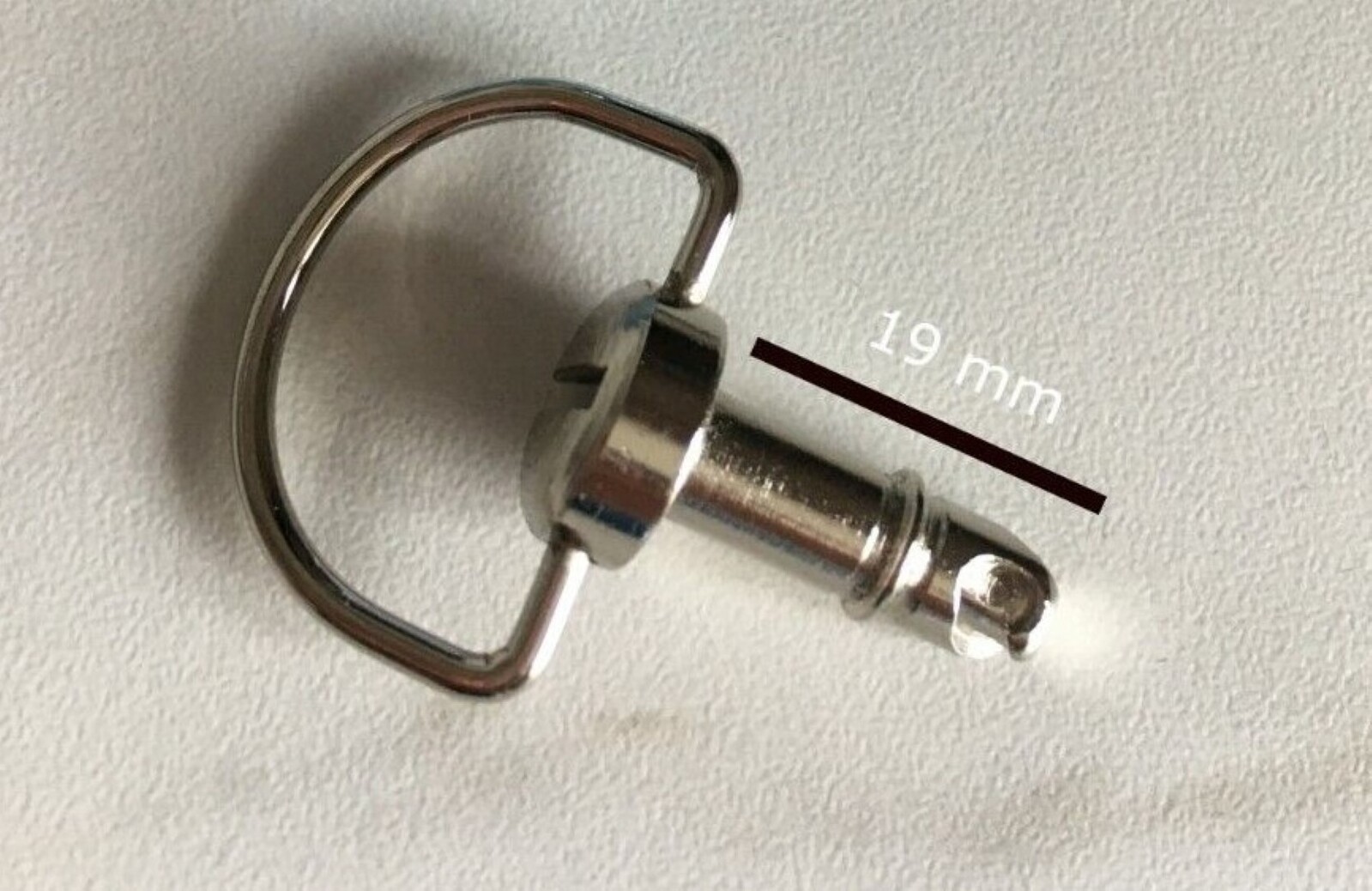 D RING RIVET DZUS FASTENERS X 4 KIT (SHAFT LENGTH 19MM) - Picture 6 of 6