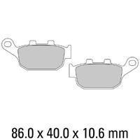 Ferodo Sintered Pads - FDB531ST - Suits Buell / Honda / Sinnis /Triumph / Yamaha