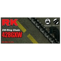 RK 428GXW XW Ring Chain - 136 Link - 12-48W-136 - Yamaha R125  09-11 / R15 09-15