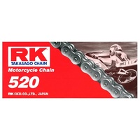 RK 520 Standard Non O Ring Chain -120 Link - 12-520-120 - Scorpa SY125F / TYS125