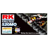 RK 520MO O Ring GOLD Chain - 120 Lk - 12-524-120GD Honda/Kawasaki /Suzuki/Yamaha