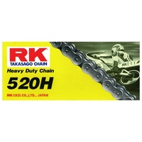 RK 520H Heavy Duty Non O Ring Chain-120 Link - 12-52D-120 - Honda/Suzuki /Yamaha