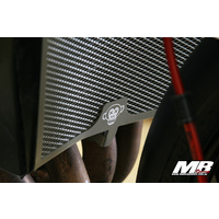 MonkeyBones 2 Pce Aluminium Radiator Guard kit - BMW S1000RR 16-18
