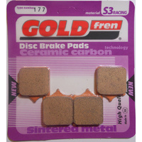 Goldfren S3 Racing pads - Model No 177 S3 - Aprilia / Ducati / Husqvarna / KTM