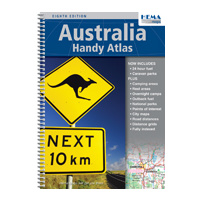 Australian Handy Atlas Spiral edition
