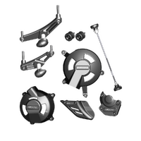 GBRacing Engine Case Cover Crash Protection Bundle - Triumph Daytona 675 Street Triple / R 06-10