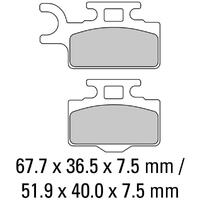 Ferodo SinterGrip Pads - Model FDB2110SG - Suits Kawasaki / Suzuki