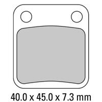 Ferodo Platinum Pads - Model No FDB250P - Suits Honda/Kawasaki/Suzuki/Yamaha