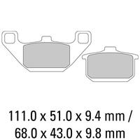 Ferodo SinterGrip Pads - Model No FDB339ST - Suits Hyosung / Kawasaki