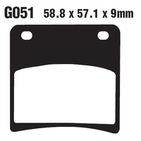 Goodridge ST Brake pads - Model No - G 051 ST - Suzuki GSX 400 / 600 / 750 /1100