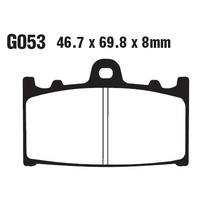 Goodridge GH Brake pads - Model No - G 053 GH - Kawasaki / Suzuki GSXR600/750