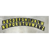 MonkeyBones Racing Pit Board Letters (26 Piece)