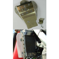 ACD RACING - ALLOY BASHPLATE & RADIATOR GUARDS COMBO DEAL - HONDA CRF250X 04-15 / CRF250R 04-09