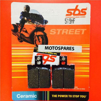 SBS HF Brake Pads - Model No 519LR - Moto-Guzzi / Moto-Morini / MZ / Rewaco