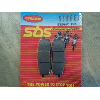 SBS HF Brake Pads - Model No 580HF - Yamaha YZ 125 / 250 / 350 / 490