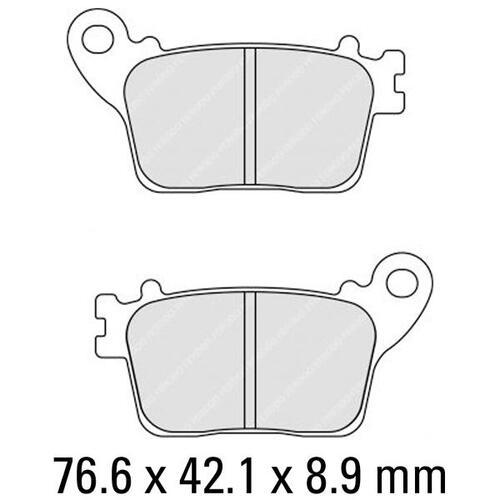 Ferodo Platinum Pads - FDB2221P - Suits Honda CBR1000 RR / ZX6R/ZX10R /R6/R1