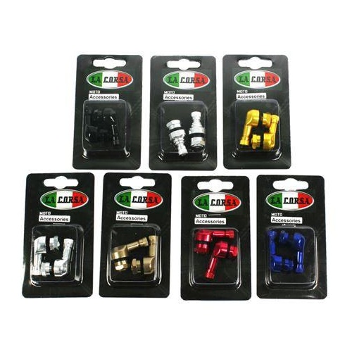 ANGLED TUBELESS VALVES (pair)
