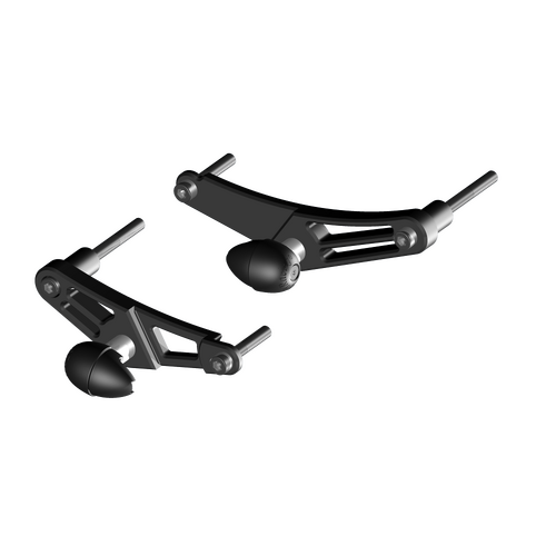 GBRacing Bullet Frame Sliders - Triumph Daytona 675 / 675R & Street Triple / R 06-12 models only
