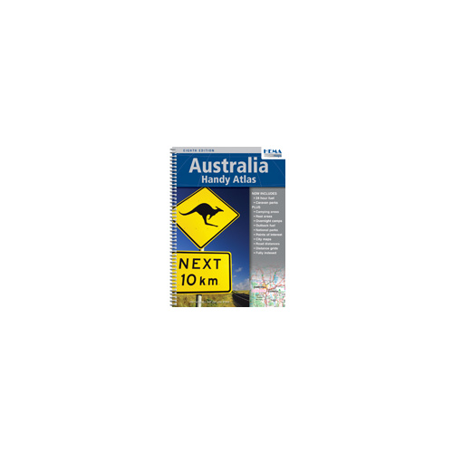 Australian Handy Atlas Spiral edition