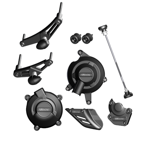 GBRacing Engine Case Cover Crash Protection Bundle - Triumph Daytona 675/R & Street Triple/R (11-12)