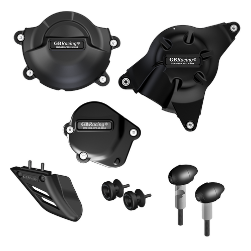 GBRacing Engine Case Cover Crash Protection Bundle - YAMAHA YZF-R6 (06-22)