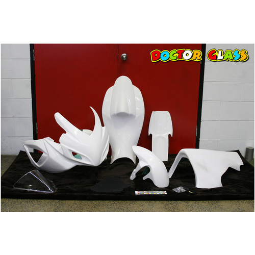 Doctor Glass Fairing Kit - Suzuki GSXR600/750 06-07