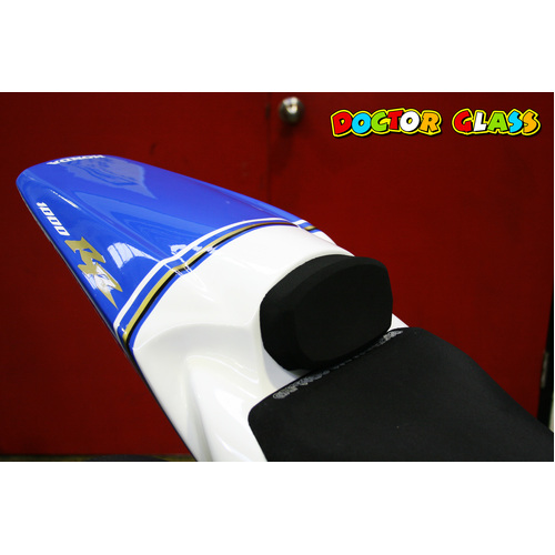 Doctor Glass - Bump Pad - Self Adhesive Foam Pad for Motorcycle with Dr Glass Logo