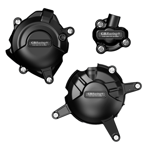 GBRacing Engine Case Cover Set for YAMAHA YZF R3 (15 - 22) / MT-03 (16 - 22)