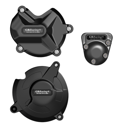 GBRacing Engine Case Cover Set for BMW S1000RR 17-18 / S1000R 17-20 /  S1000XR 15-19