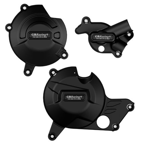 GBRacing Engine Case Cover Set - SUZUKI SV650 (15-Current) V-STROM 650 (17-Current)
