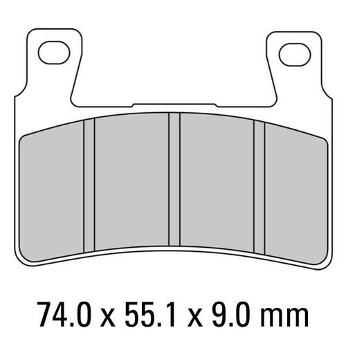 Ferodo Platinum Pads - FDB2079P - Suits Honda CBR 600/900RR / Kawasaki ZX6R