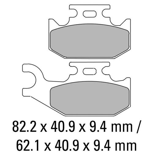 Ferodo SinterGrip Plus Pads - Model No FDB2149SGPLUS - Suits ATV CanAm JohnDeere