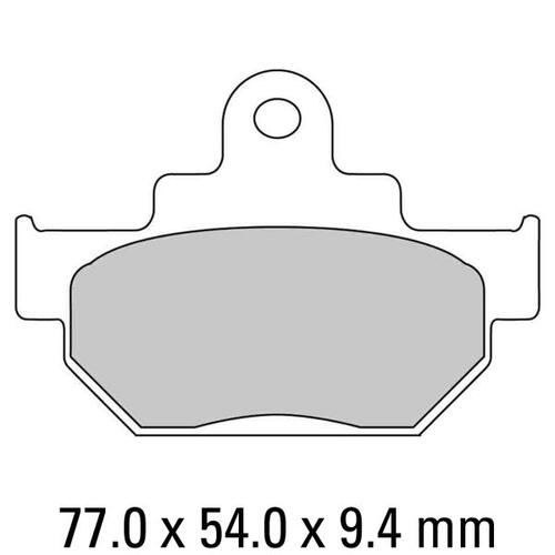 Ferodo Platinum Pads - FDB673P - Suits Aprilia / Suzuki DR Series