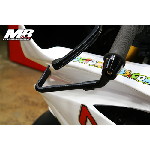 MonkeyBones Drop Bar Lever Guards - Internal Bar Fitment - fits most models