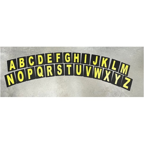 MonkeyBones Racing Pit Board Letters (26 Piece)