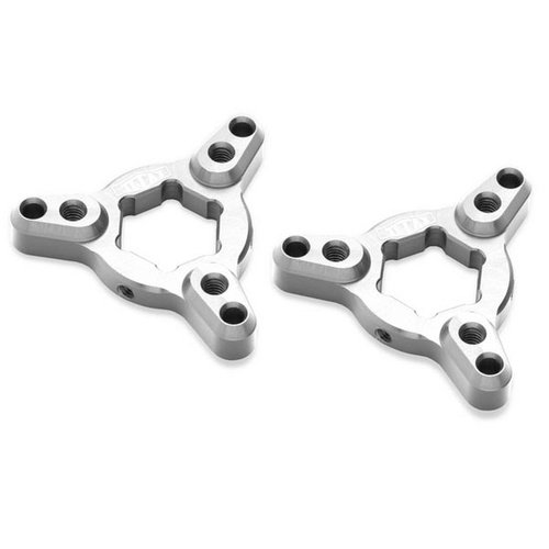 Titax SILVER 17mm Preload Adjusters suits: Aprilia Ducati Kawasaki Suzuki Yamaha
